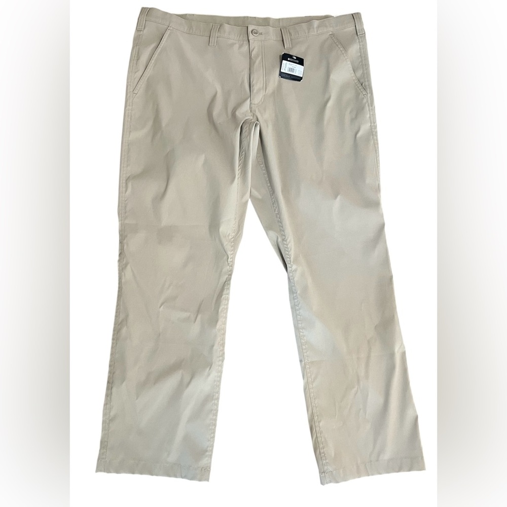 Eddie Bauer Takeoff Chino Pants Mens 42x32 Khaki Classic Fit New With Tags